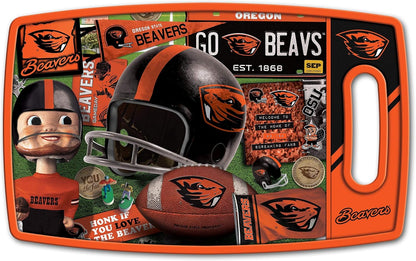 NCAA Retro Series Cutting Board - Colors A