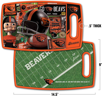 NCAA Retro Series Cutting Board - Colors A