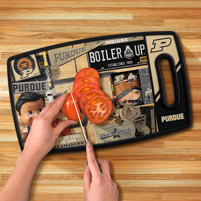 NCAA Retro Series Cutting Board - Colors A