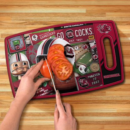 NCAA Retro Series Cutting Board - Colors A