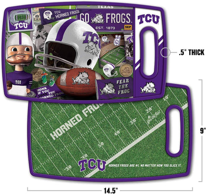 NCAA Retro Series Cutting Board - Colors A