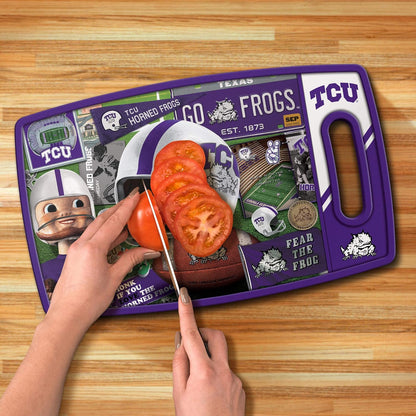 NCAA Retro Series Cutting Board - Colors A