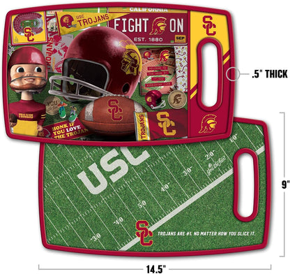 NCAA Retro Series Cutting Board - Colors A
