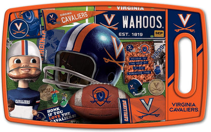 NCAA Retro Series Cutting Board - Colors A