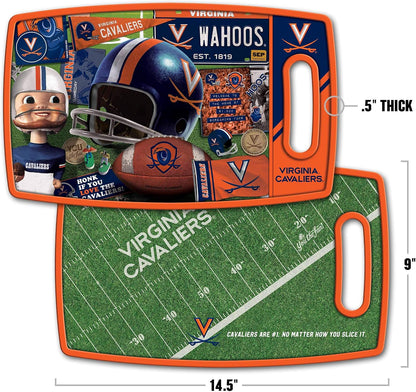 NCAA Retro Series Cutting Board - Colors A