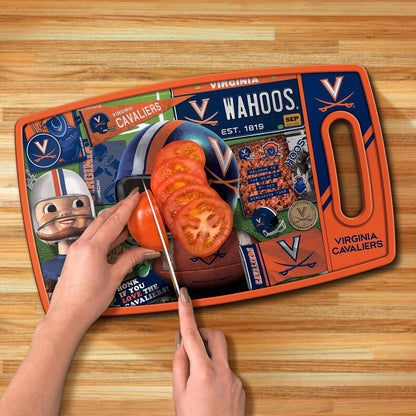NCAA Retro Series Cutting Board - Colors A