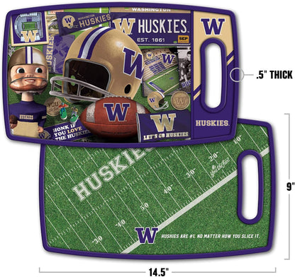 NCAA Retro Series Cutting Board - Colors A