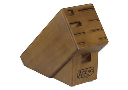 Commercial-Grade 7 Piece Knife Set with Wooden Block