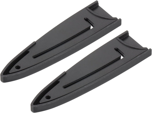 2Pcs PP Universal Knife Cover, Knife Protector Sleeve for 3" Paring Knife Blade Guard for Kitchen, Dining Room, Black