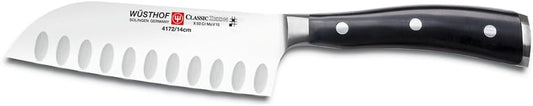 WÜSTHOF Classic IKON 5" Hollow Edge Santoku Knife
