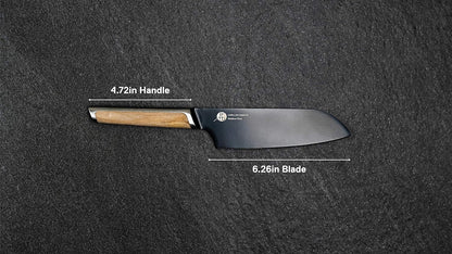 Everdure German Steel Professional Bread Knife, 10.55 Inch Serrated Edge Blade, Titanium Coated Blade with Pakka Wood Handle, Perfect Kitchen Knife for Slicing Bread Loaves, Bagels, Cake, and More