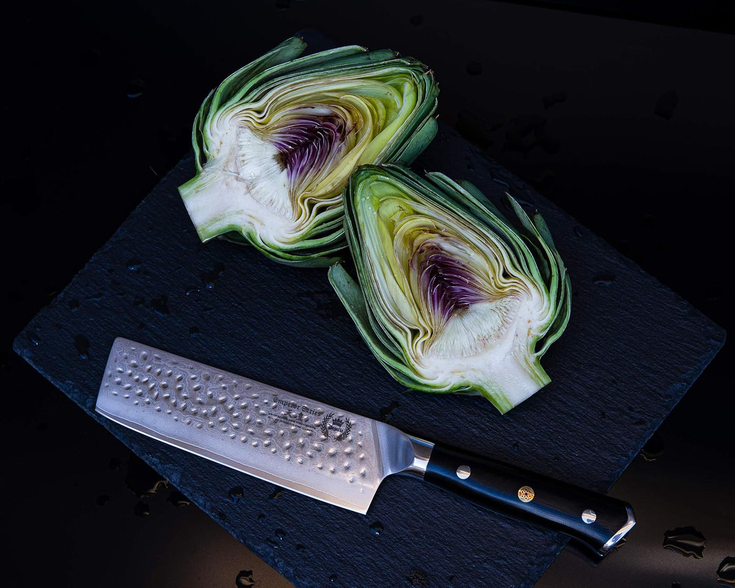 Regalia Paring (Petty) Knife 3.5 inch: Japanese AUS10 Super Steel 67 Layer High Carbon Stainless Damascus Steel Peeling Utility knives