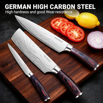 Brisket Knife Meat Carving Knives - 12 Inch Ultra Sharp High Carbon Steel Kitchen Carving Slicing Knife with Ergonomic Wood Handle & Gift Box for Turkey, Meat Cutting, BBQ