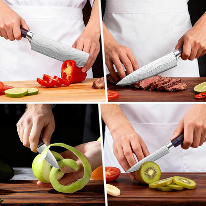 Brisket Knife Meat Carving Knives - 12 Inch Ultra Sharp High Carbon Steel Kitchen Carving Slicing Knife with Ergonomic Wood Handle & Gift Box for Turkey, Meat Cutting, BBQ