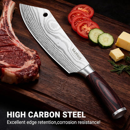 Brisket Knife Meat Carving Knives - 12 Inch Ultra Sharp High Carbon Steel Kitchen Carving Slicing Knife with Ergonomic Wood Handle & Gift Box for Turkey, Meat Cutting, BBQ