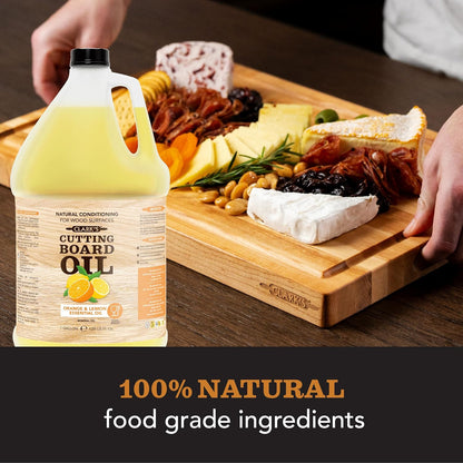 CLARK'S Cutting Board Oil - Coconut Extract Oil for Cutting Board - Made with Fractionated Coconut Oil for Kitchen Countertops, Butcher Blocks, Wooden Bowls and Utensils