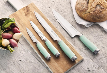 Hampton Forge Epicure True Aqua Knife Block Set, 15 Piece