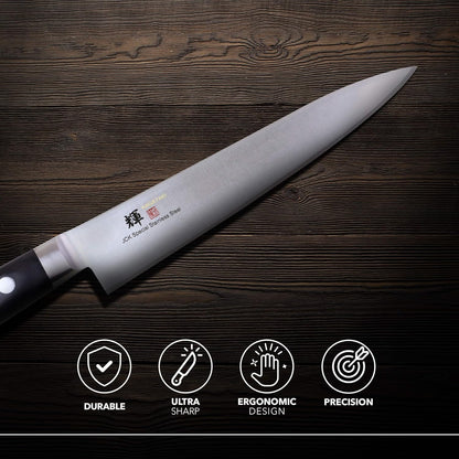 Kagayaki Petty Knife 150mm (5.9"), VG-1 Japanese Stainless Steel, Pakka Wood Handle