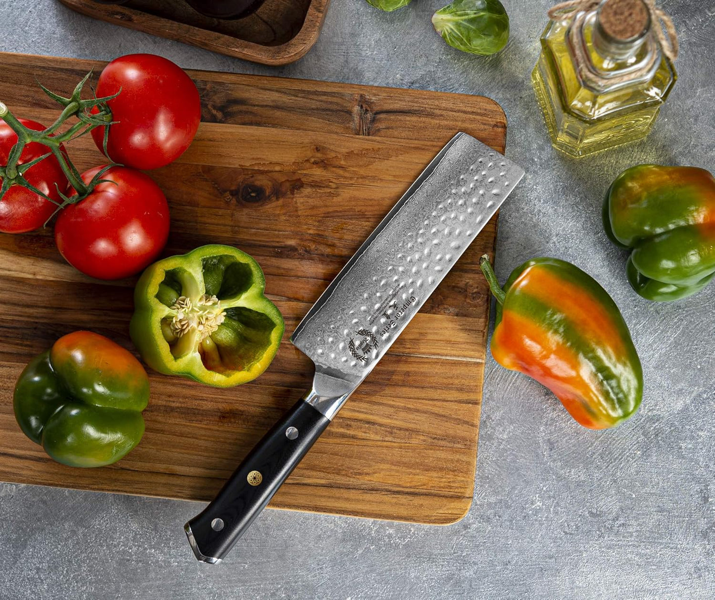 Regalia Paring (Petty) Knife 3.5 inch: Japanese AUS10 Super Steel 67 Layer High Carbon Stainless Damascus Steel Peeling Utility knives