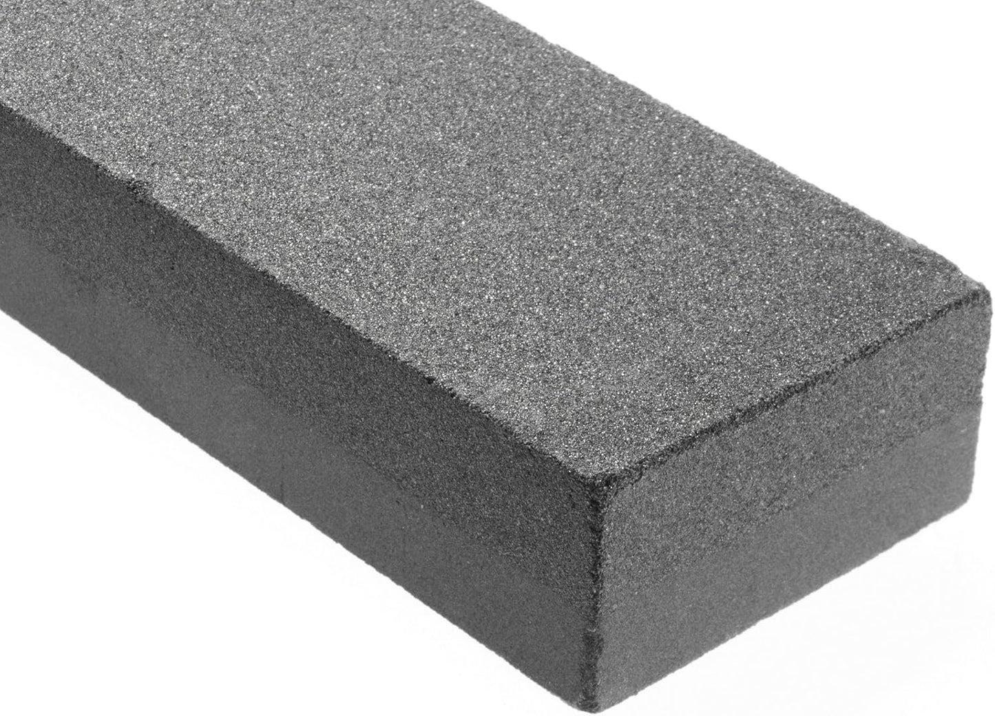SE 8-Inch Silicon Carbide Double-Sided Whetstone - Sharpening Stone with 120 and 240 Grits, Includes Blue Storage Case SS72BK
