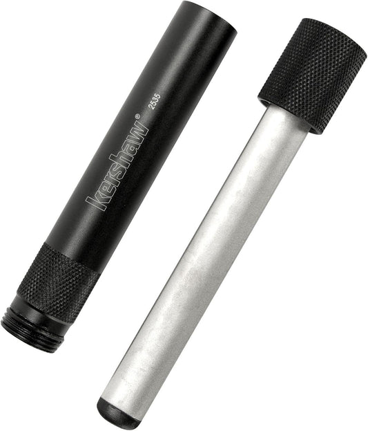 Kershaw 9" Ultra-Tek Sharpener, 600-Grit Diamond-Coated Oval Shaft