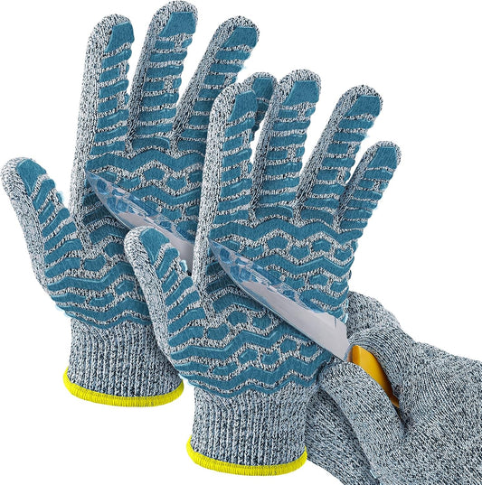 HandLove Cut Resistant Gloves, 100% Food Contact Safe, CE Level 5 Premium Protective Cutting Gloves