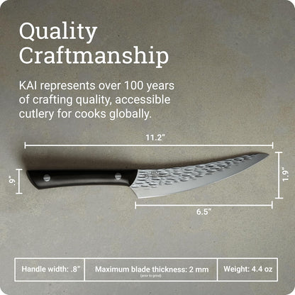Kai 9" Combination Honing Steel, Smooth and Micro-Ribbed Honing Rod, Built-In Angle Guide, Sure Grip Handle, Japanese Knife Sharpener for Professional and Home Chefs