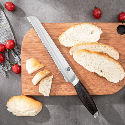 WILDMOK Meat Cleaver Knife 7.8 Inch, Ultra Sharp Chinese Chef's Knives - Kitchen Chopping Knife, German Steel & Ergonomic Handle for Meat Cutting Vegetable Slicing