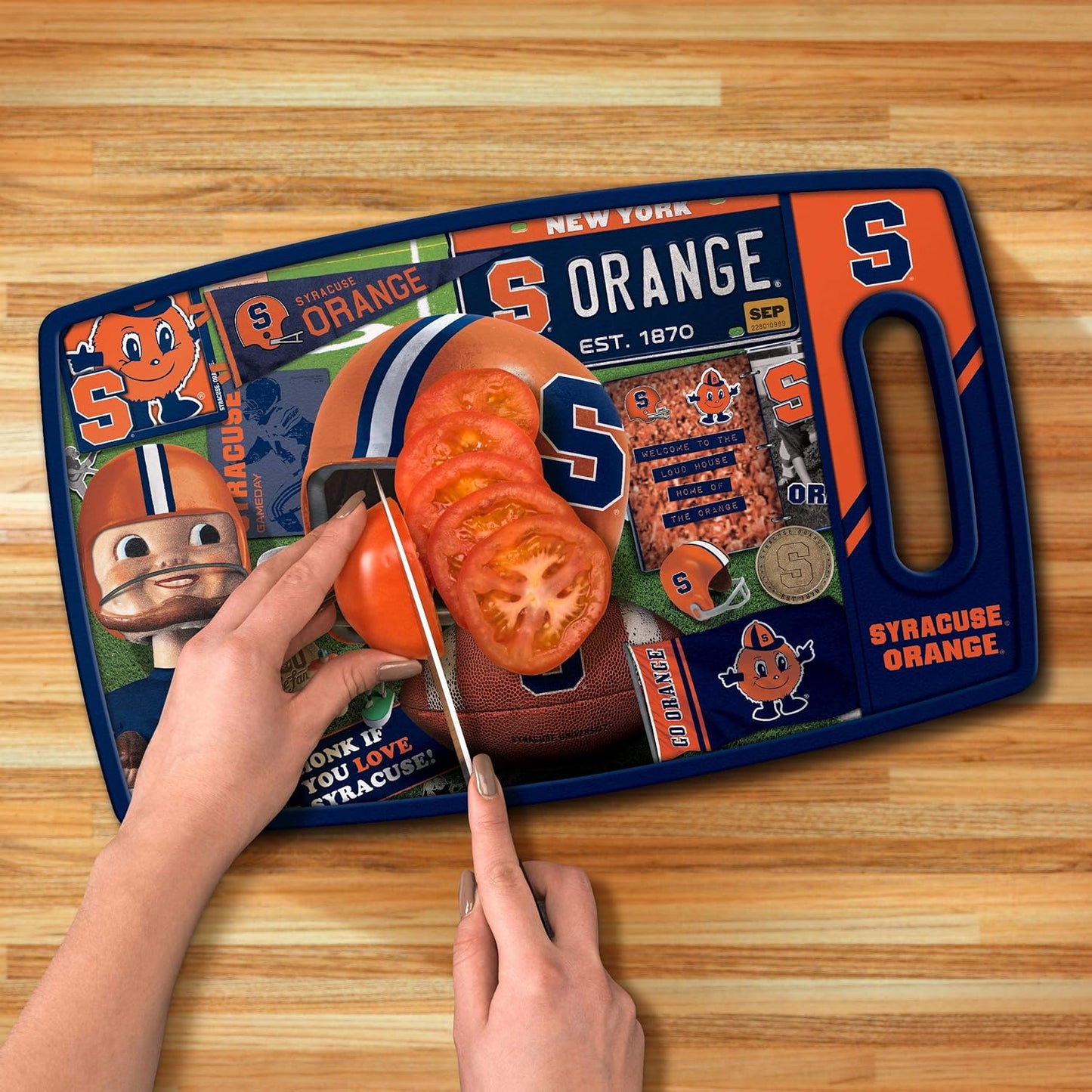 YouTheFan NCAA Retro Series Cutting Board - Colors B