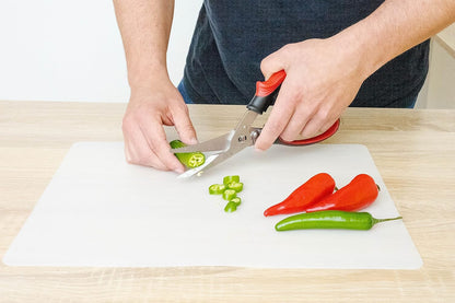 CookingClubEssentials Poultry Kitchen Shears - Heavy Duty Stainless Steel Meat Scissors for Cooking - Easy to take apart and dishwasher safe for cleaning