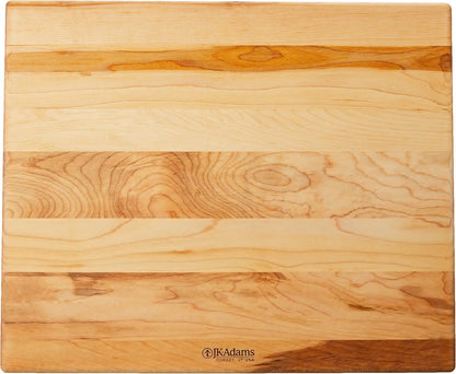J.K. Adams 17-Inch-by-14-Inch Maple Wood Kitchen Basic Cutting Board