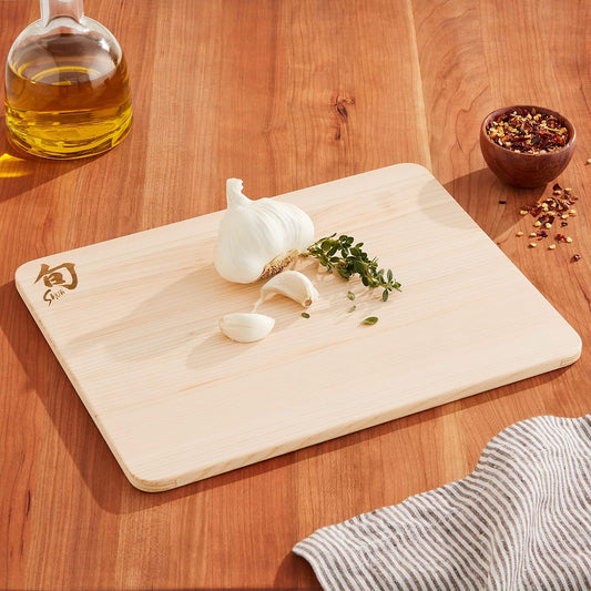 Shun Hinoki Cutting Board - Medium - 15.75" x 10.75" x 0.5"