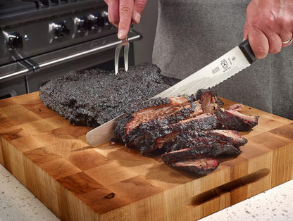 Mercer Culinary Olive Wood 4-Piece Steak Knife Set