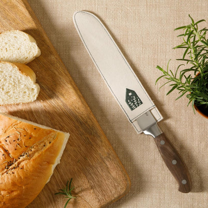 Bloomhouse - Two Time Oprah's Favorite Things Winner - 5" Utility Boning Kitchen Knife German Stainless Steel Blade w/Forged Italian Olive Wood Handle Full Tang for Meat Poultry & Precision Cutting