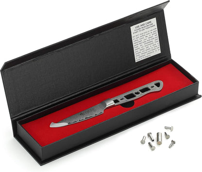 KATSURA Woodworking Project Kit – Gyuto Chef Knife Blank – 8 Inch – 45mm Wide Blade – Japanese Premium AUS 10, 67 Layers Damascus Steel