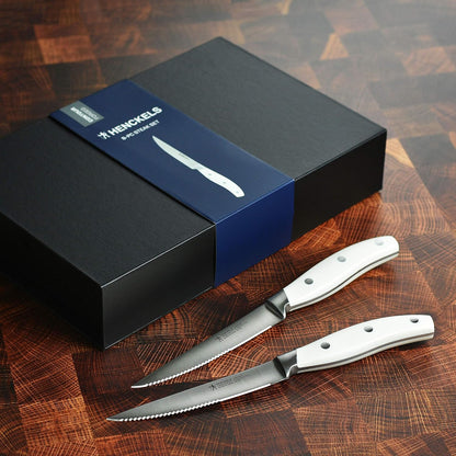 Henckels Forged Contour 8-pc Steak Knife Set - Black
