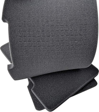 Cedar Mill Fine Firearms TSA Approved Hard Gun Case – Airline Approved Lockable Pistol Carrying Case with Dual Latch & Customizable Foam – Fits 9mm Handgun, Revolver & Firearm for Travel & Range Use