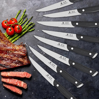 imarku Bread Knife 10 Inch: Japanese High Carbon Stainless Steel Professional Grade Serrated Bread Knife, Razor Sharp Edge Cake Knife for Homemade Bread/Bagels/Cake
