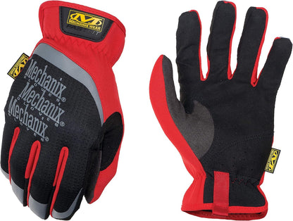 Mechanix Wear: FastFit Work Glove with Elastic Cuff for Secure Fit, Performance Gloves for Multi-purpose Use