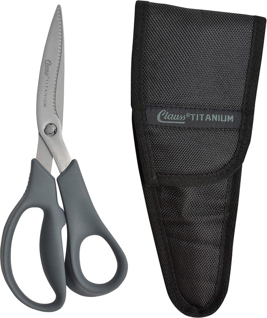 Clauss 8 Bent Titanium Multipurpose Shears with Detachable Handles (18045)