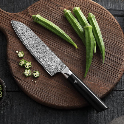 zayiko Limited Edition Copper Damascus Chef’s Knife – 8.3" Kiritsuke Blade | Damascus Steel with VG10 Core & Copper Texture | Maple Wood Handle | Professional Kitchen Knife in Gift Box
