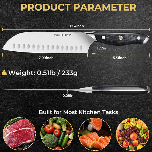 Bread Knife, 10 Inch Serrated Knife for Slicing Homemade Bread, Razor Sharp High Carbon Steel, Professional Bakery Kitchen Knives with Full Tang Ergonomic Handle for Sourdough, Bagel, Cake