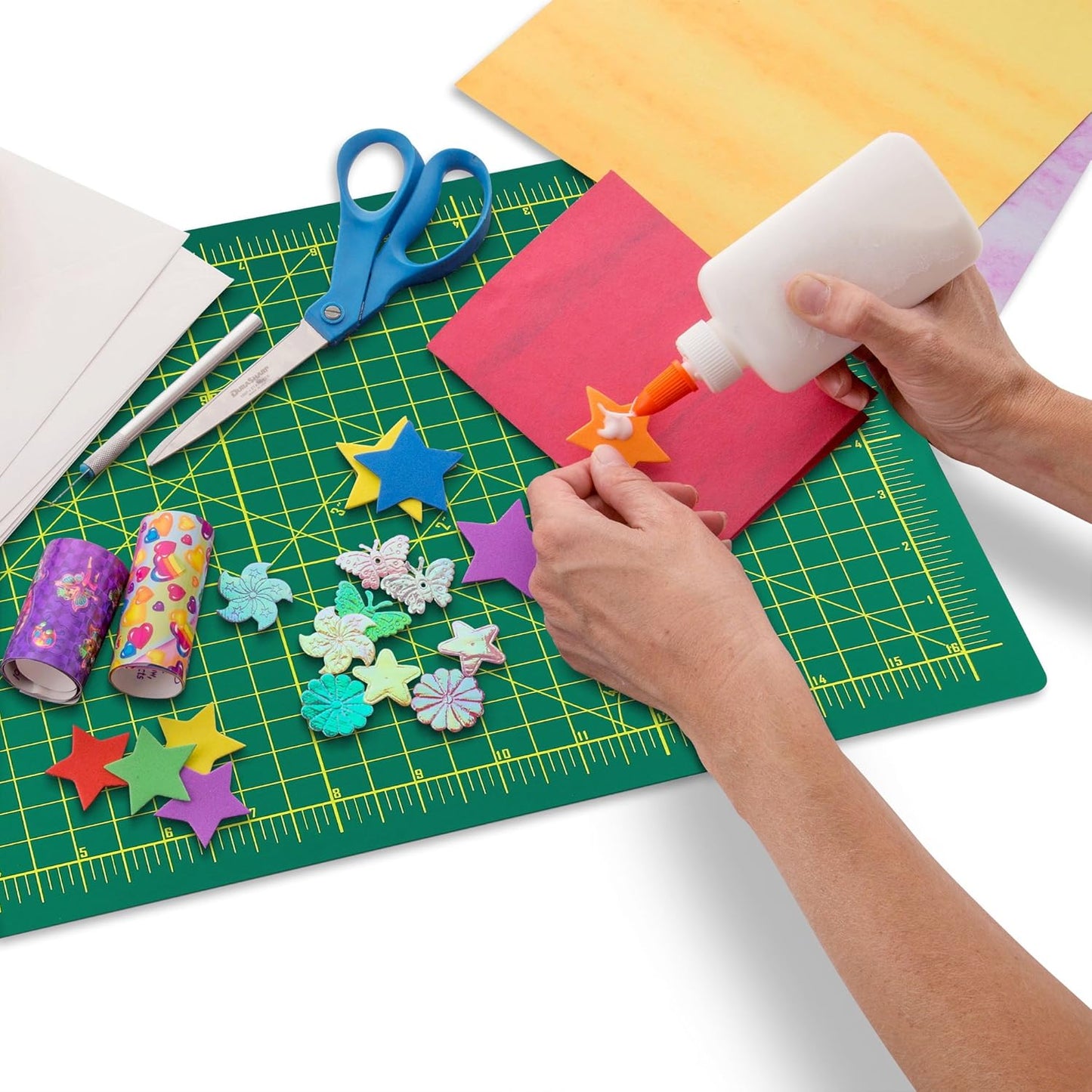 ZERRO Cutting Mat, Self Healing Rotary Cutting Mat 12" x 9" Professional Double-Sided Thick Non-Slip Mat for Quilting Sewing Crafts Art Projects (A4)