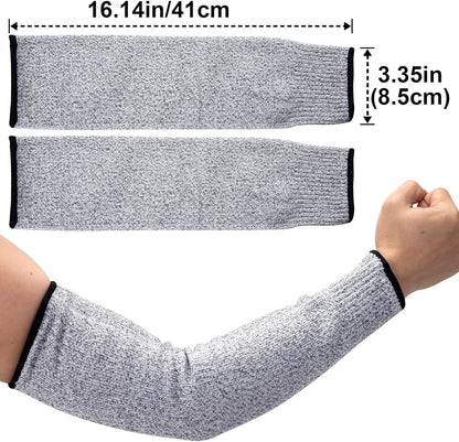 ANCIRS Cut Resistant Sleeves for Arm Protection, Gardening Sleeves, Dog Bite Safety Arm Sleeves