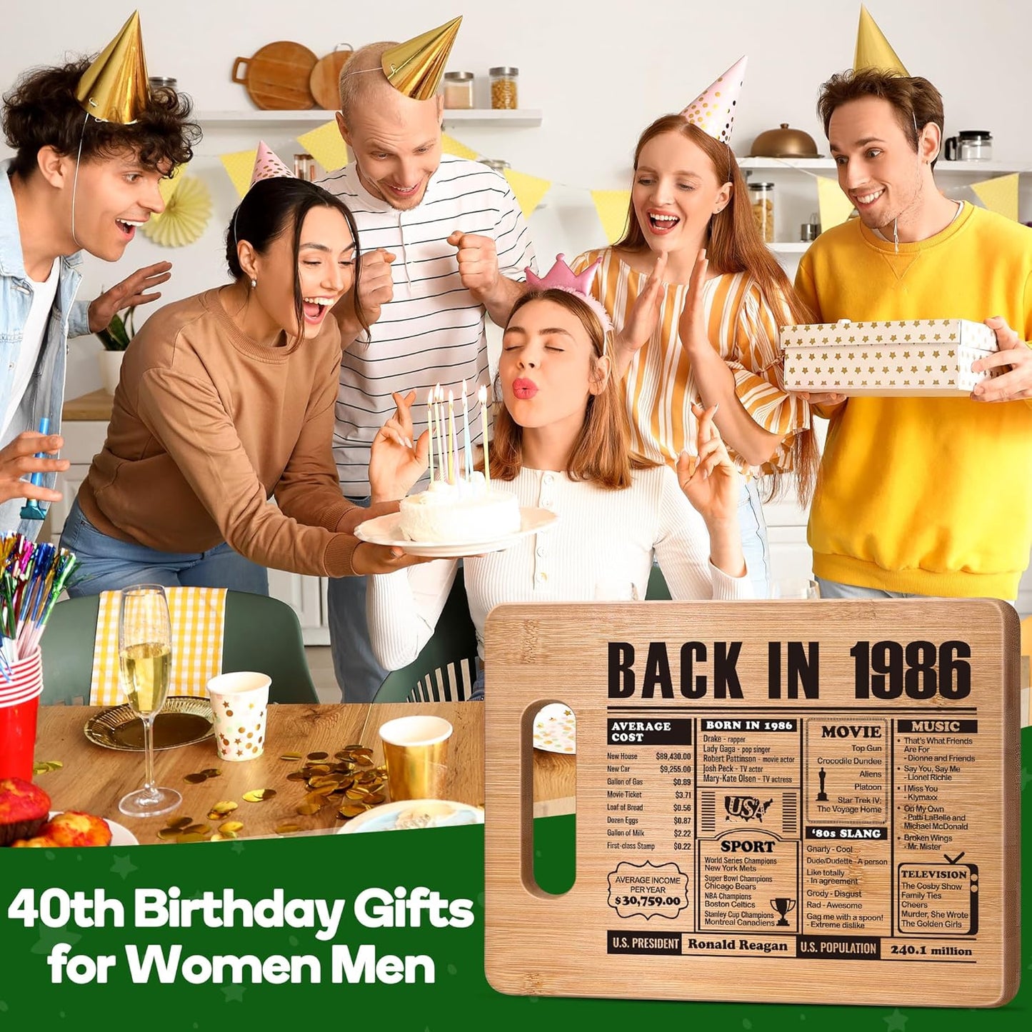 70th Birthday Gifts for Women Men, 70 Year Old Birthday Gifts Woman Man,70 Years Gifts for Mom Dad Grandparents Wedding Anniversary, Back In 1956 70s Birthday Decorations Bamboo Cutting Board