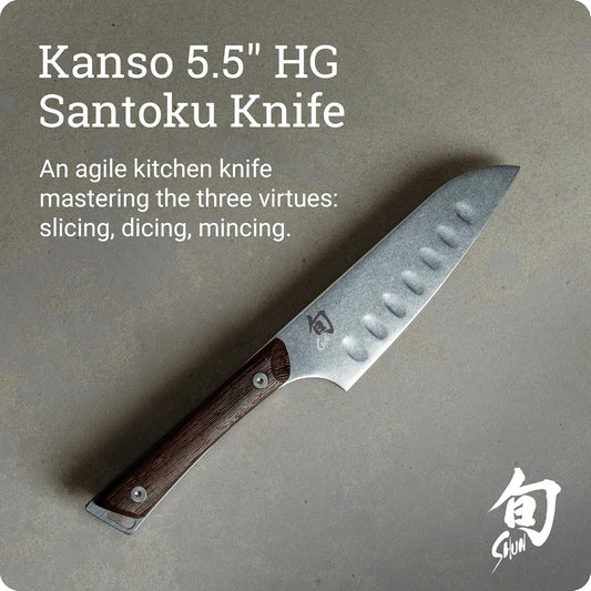 Shun Kanso 7" Hollow Ground Santoku Knife