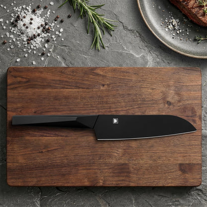 6.7 Inch Santoku Knife, Made in Japan, High Carbon Molybdenum Stainless Steel Japanese Chef Knife with Sakura Handle, Kitchen Knife for Slicing Meat, Vegetable & Fruit