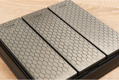 Woodriver 3Pc Diamond Stone Set 400, 600, 1000 Grit