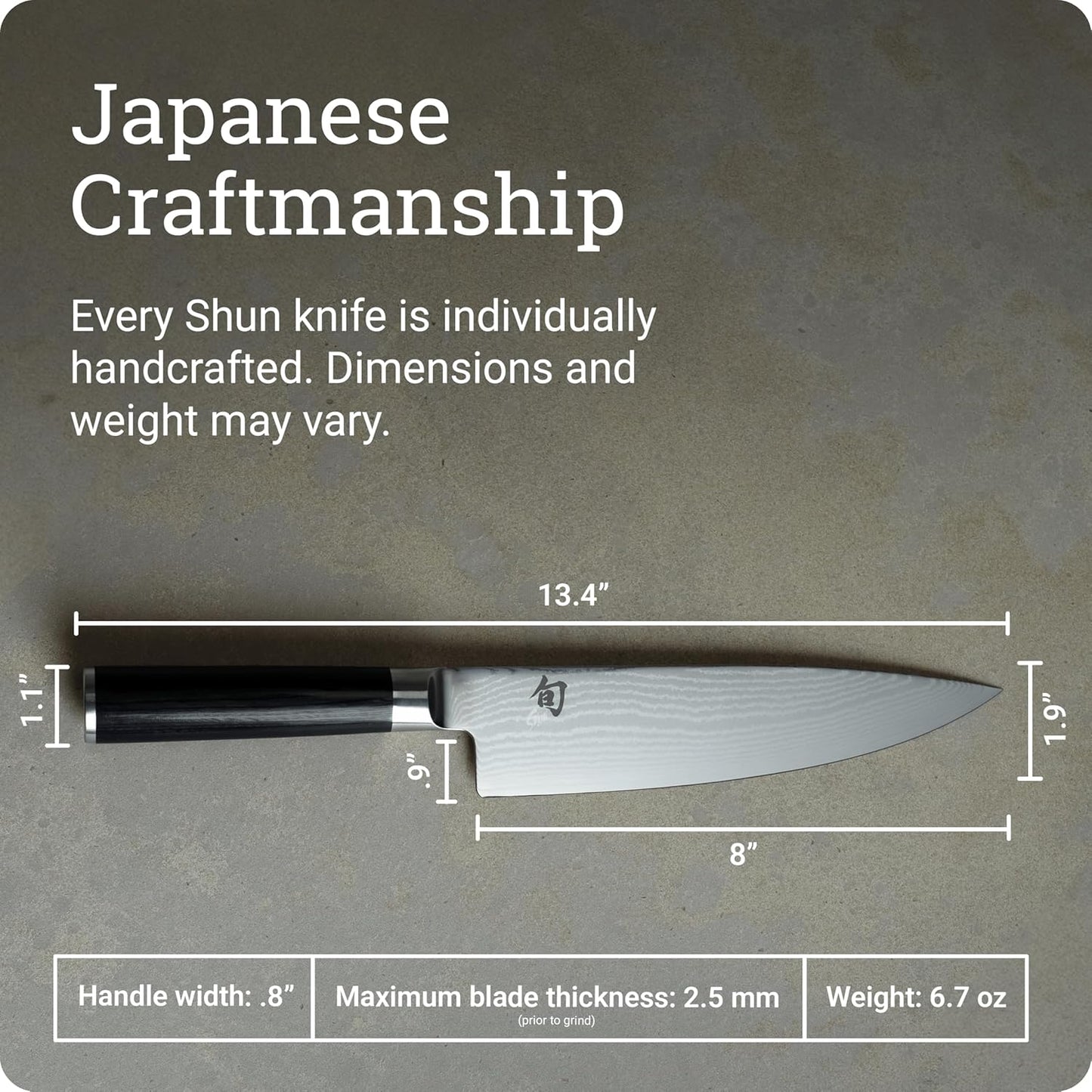 Shun Classic 8" Chef's Knife