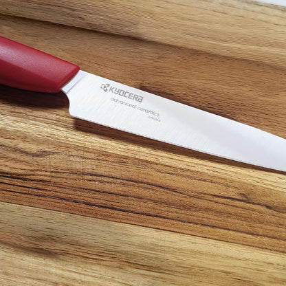 Kyocera Revolution Ceramic Kitchen Knife, 5-inch, White